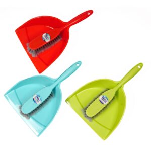 165 - Rose Dust Pan With Carpet