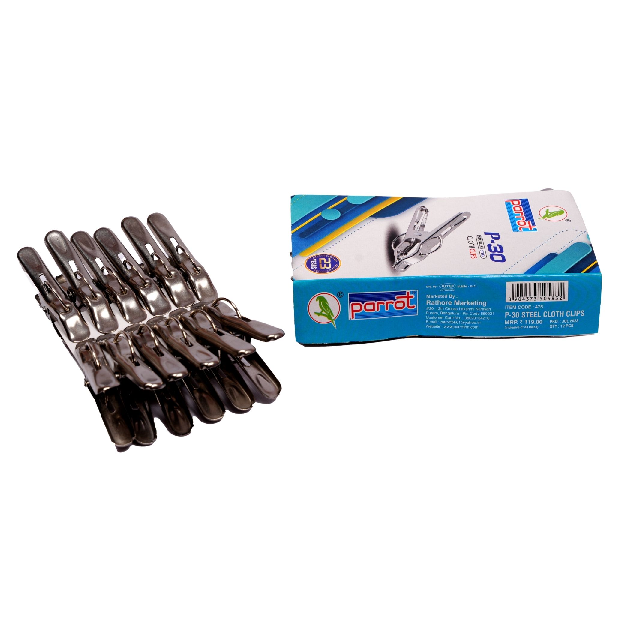 P-30 Steel Cloth Clip